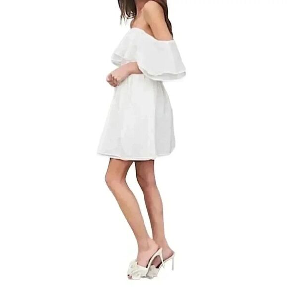 Something Navy Women's Ivory Dress - Picture 1 of 14